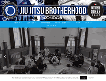 Tablet Screenshot of jiujitsubrotherhoodlondon.com